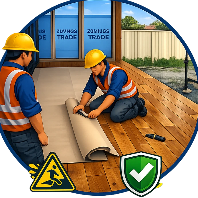 Floor covering installation